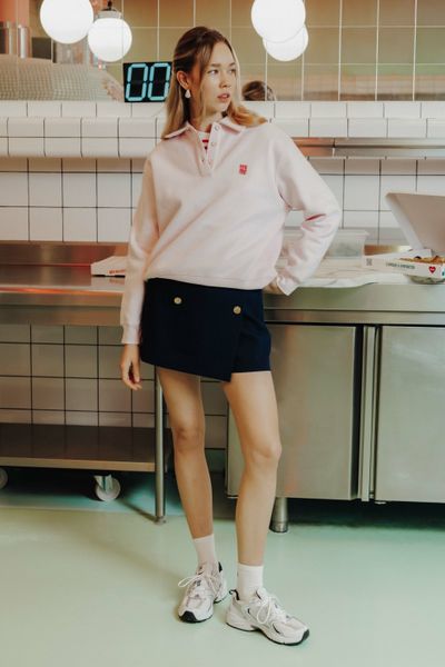 Ensemble "You First et Rayures"