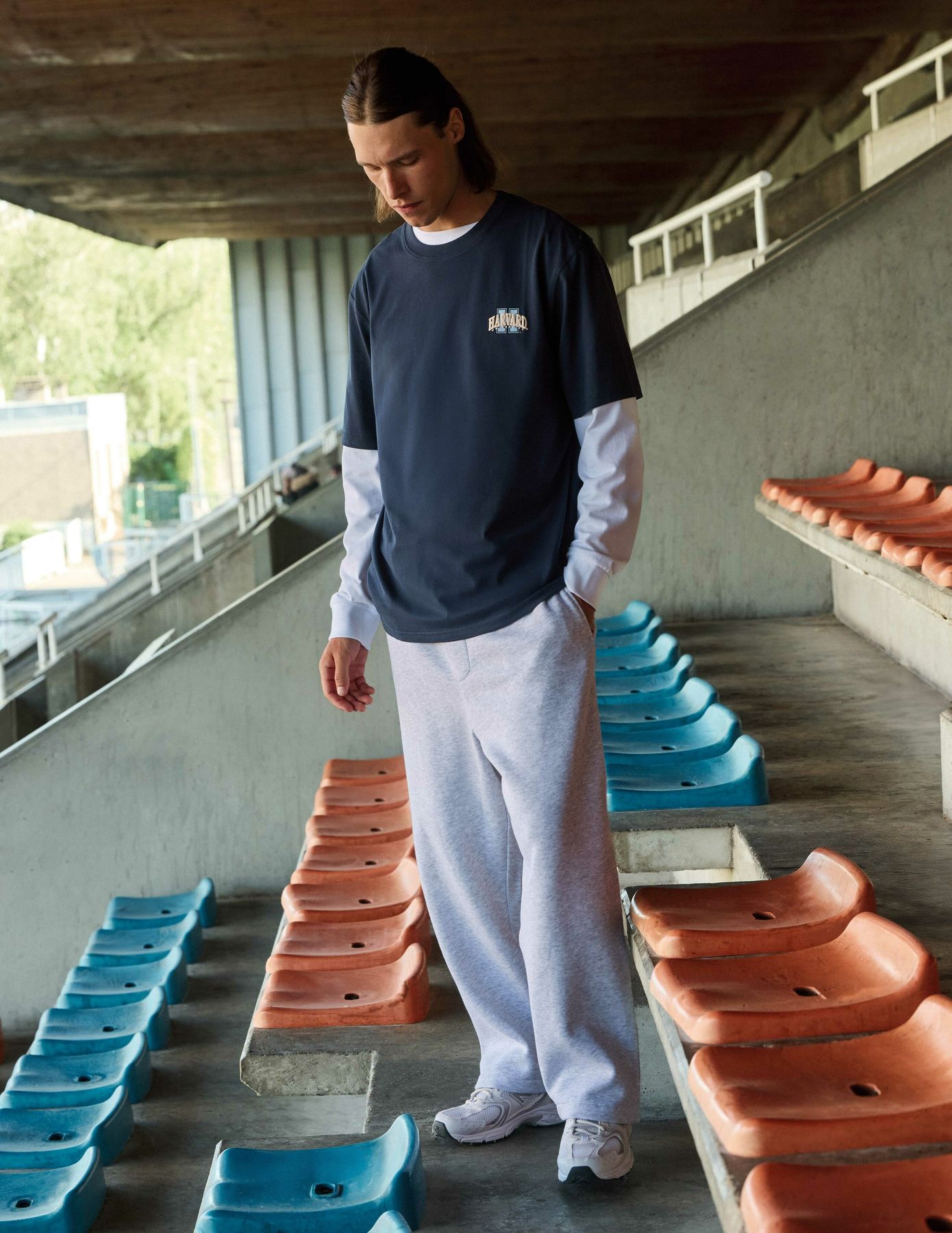 Ensemble "T-shirt Harvard & Jogging"