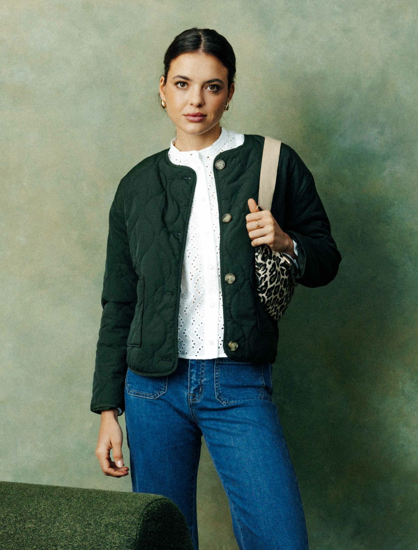 Ensemble "Veste matelass&eacute;e"