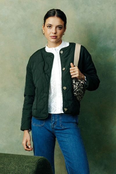 Ensemble "Veste matelass&eacute;e"