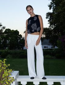 Ensemble "Top bouffant & Pantalon"