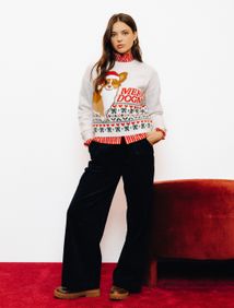 Ensemble Pull de Noël & Pantalon velours