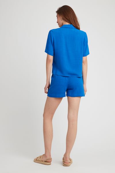 Ensemble Chemise et short lin mélangé