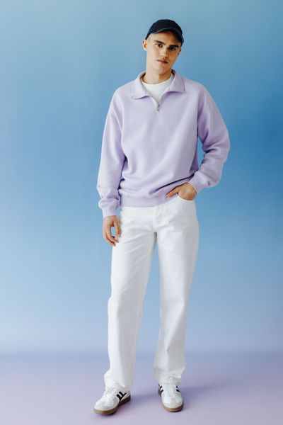 Ensemble "Sweat Pastel Lila"