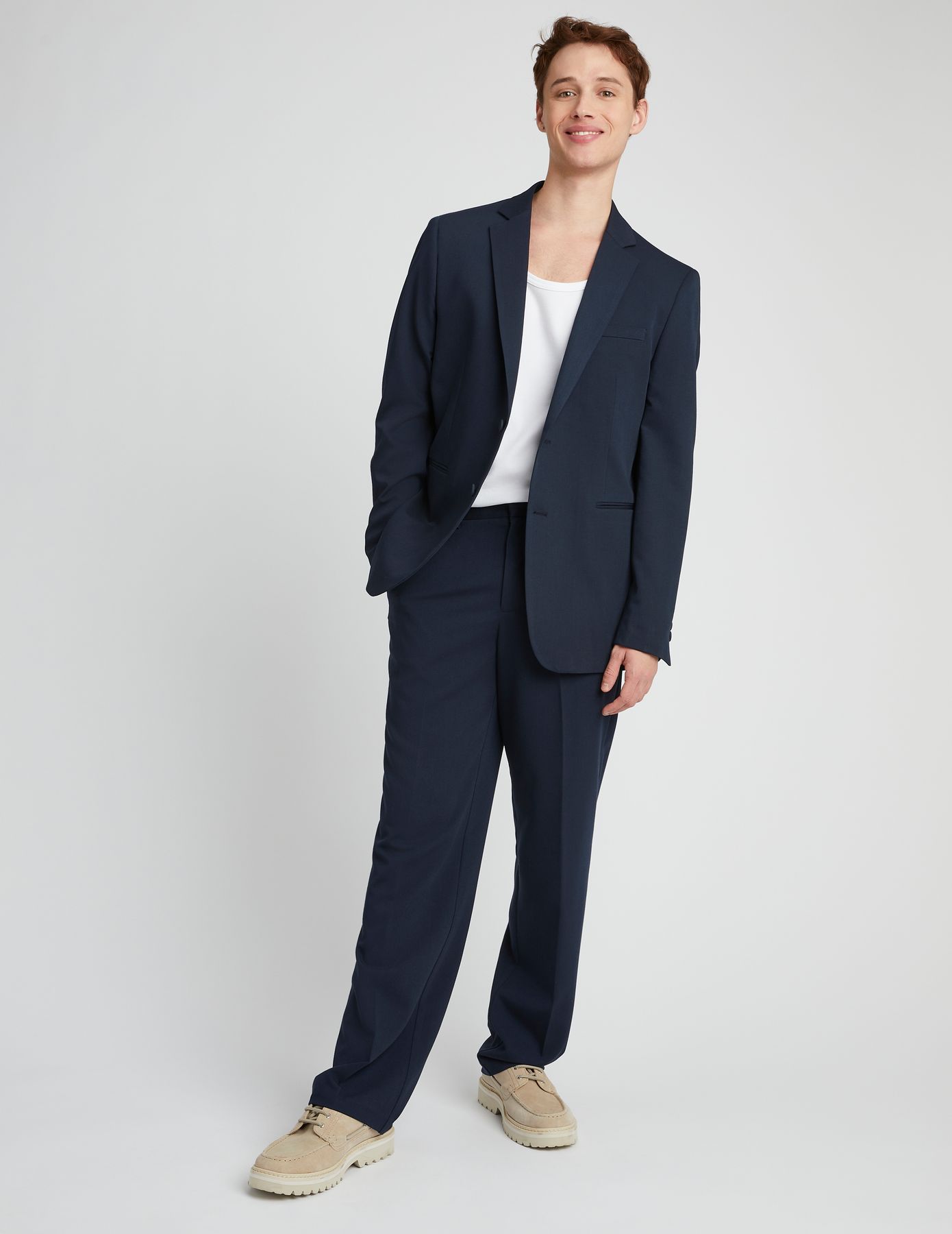 Costume Bleu foncé