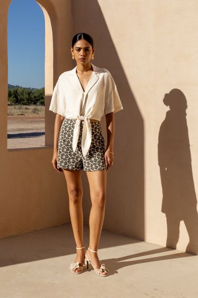 Ensemble "Short Brod&eacute; et Top"