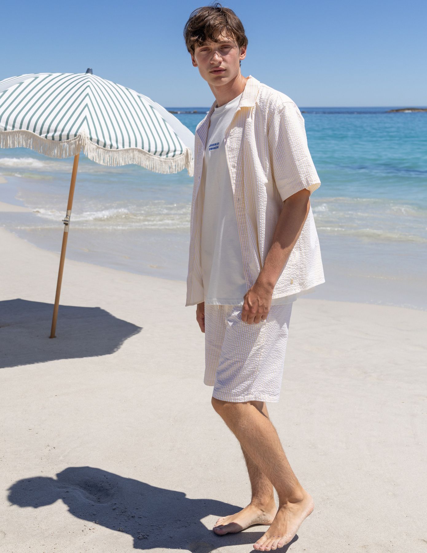 Ensemble "Seersucker Jaune"