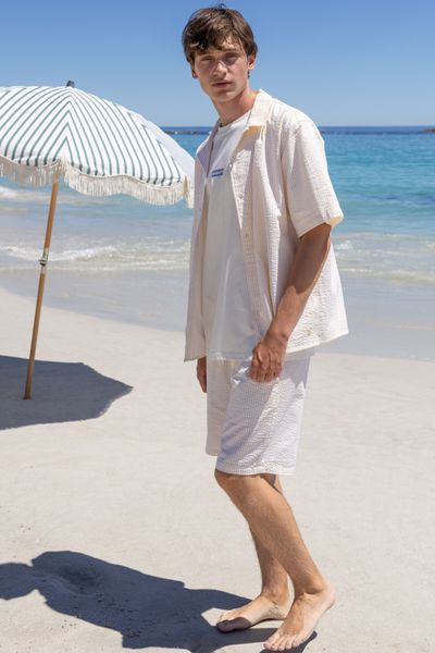 Ensemble "Seersucker Jaune"