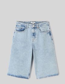 Bermuda en jean long