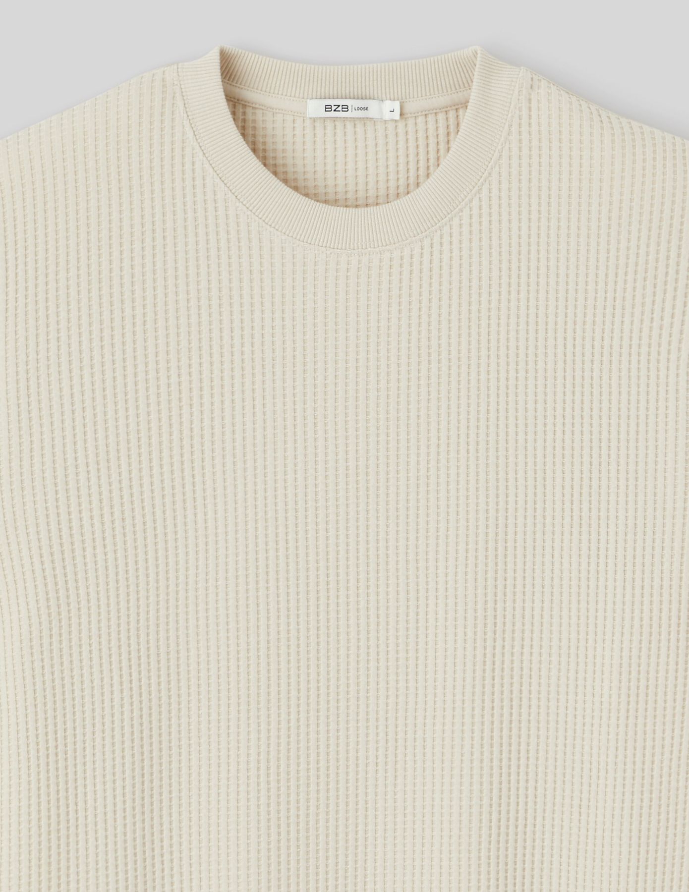 T-shirt texturé