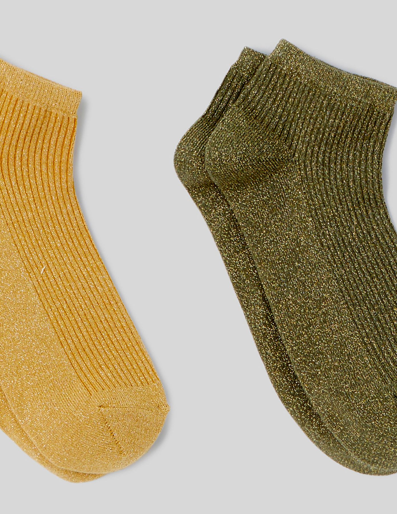 Lot de 3 paires de socquettes lurex