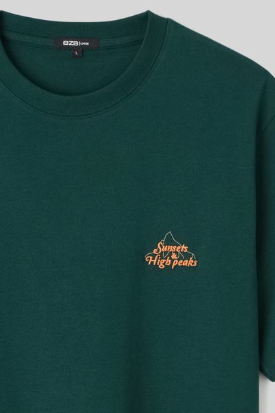 T-shirt animation poitrine