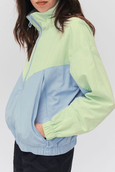 Blouson color block