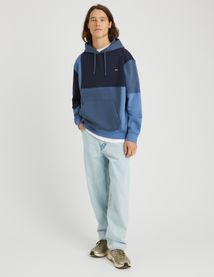Sweat à capuche colorblock