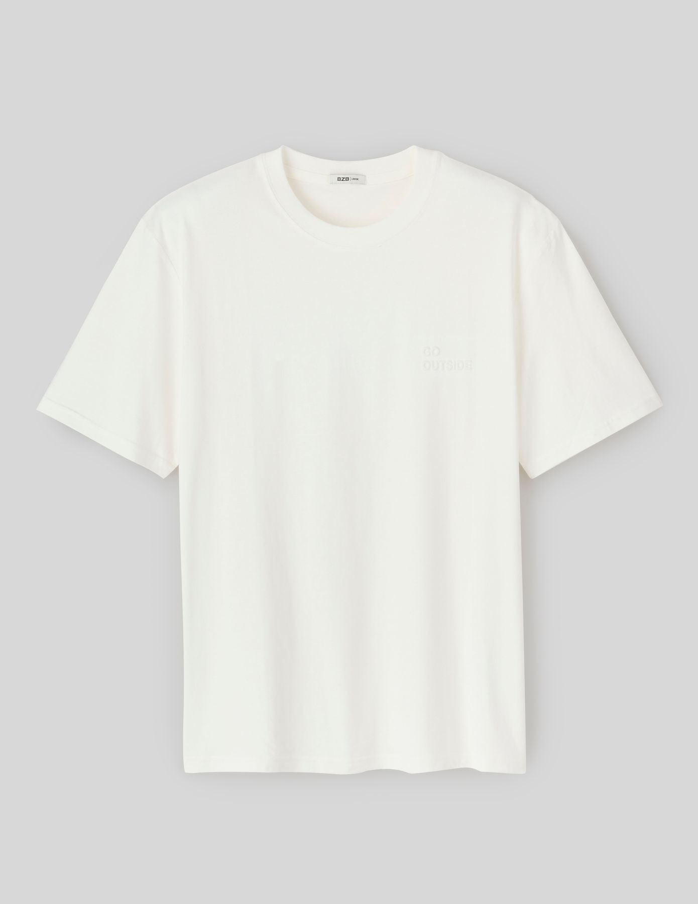 T-shirt imprim&eacute; dos