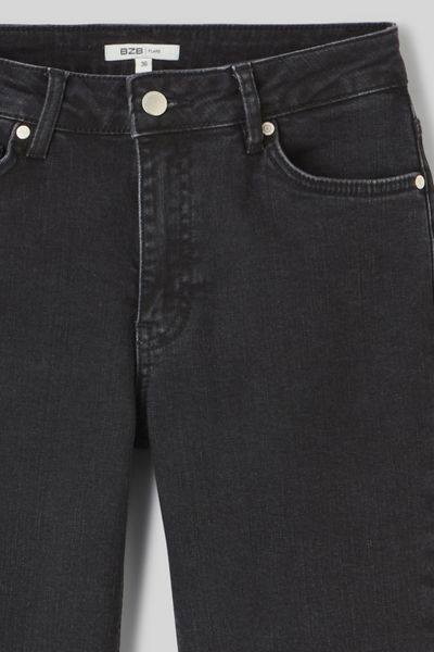 Jean flare cropped