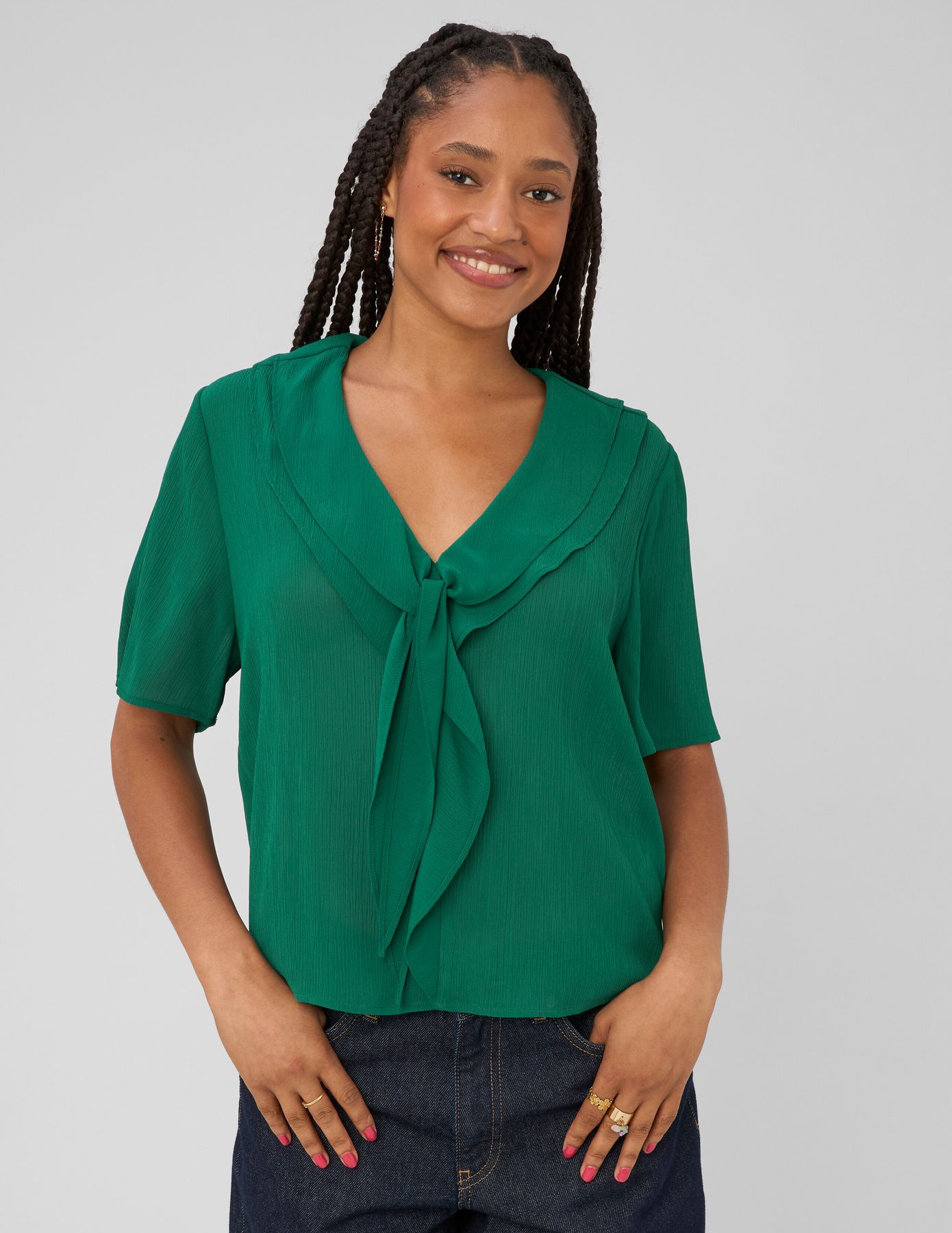 Blouse unie