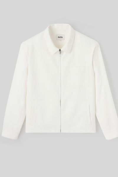 Veste zippée texturée