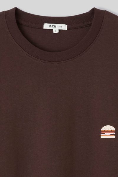 T-shirt imprim&eacute; devant / dos