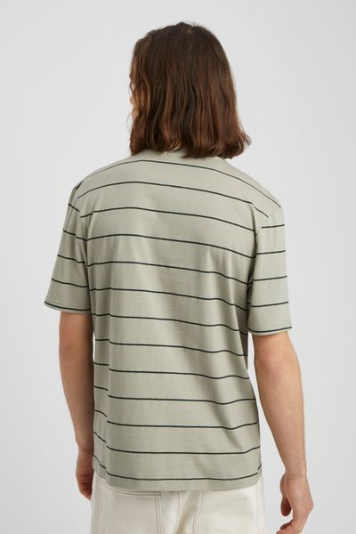 T-shirt oversize &agrave; rayures