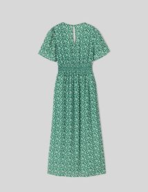 Robe longue imprim&eacute;e