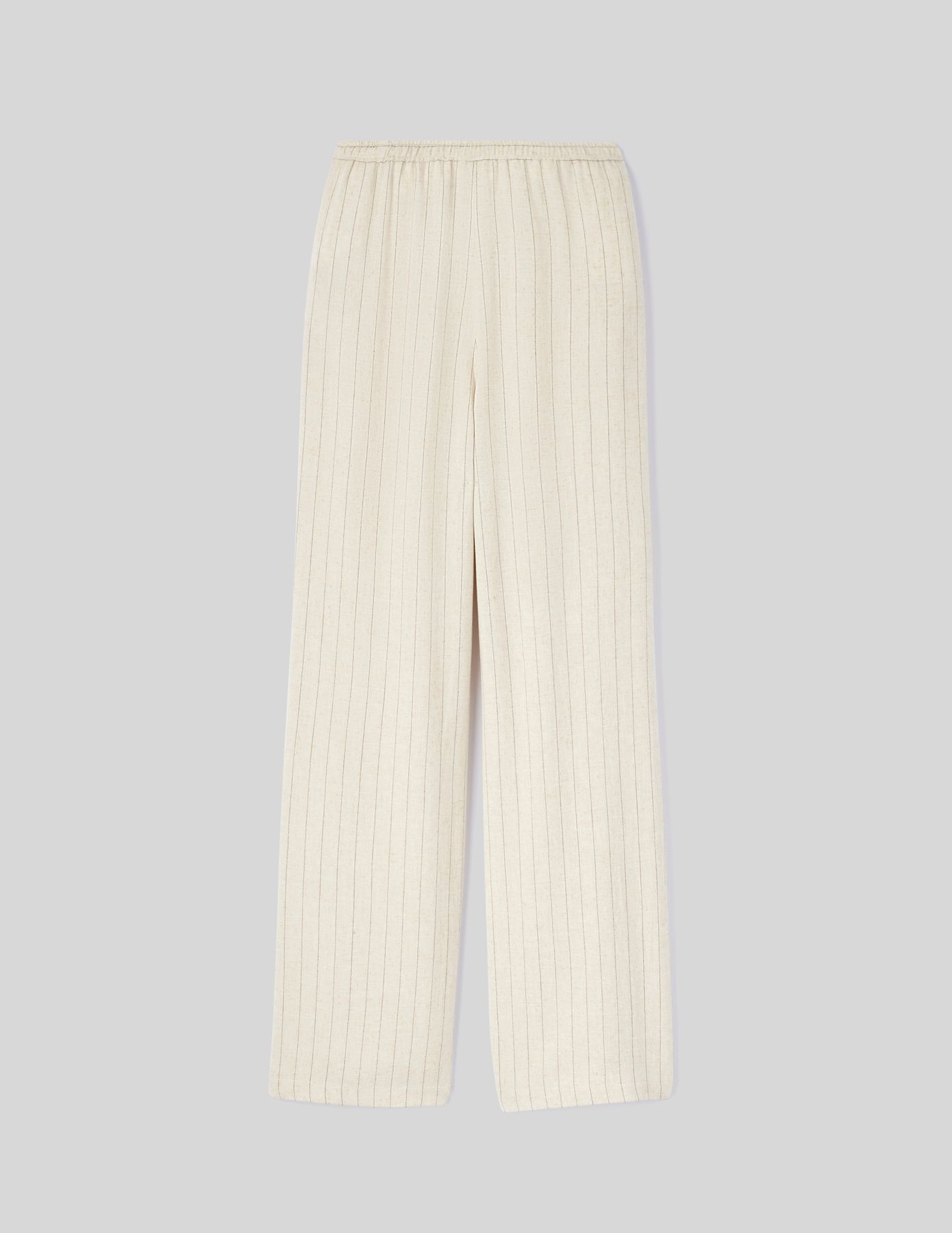 Pantalon fluide rayé