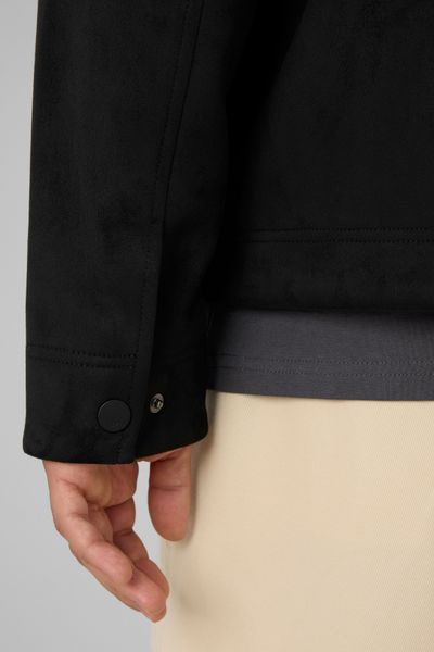 Veste zipp&eacute;e en su&eacute;dine