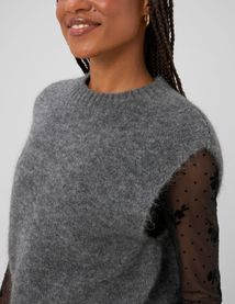 Pull sans manche premium