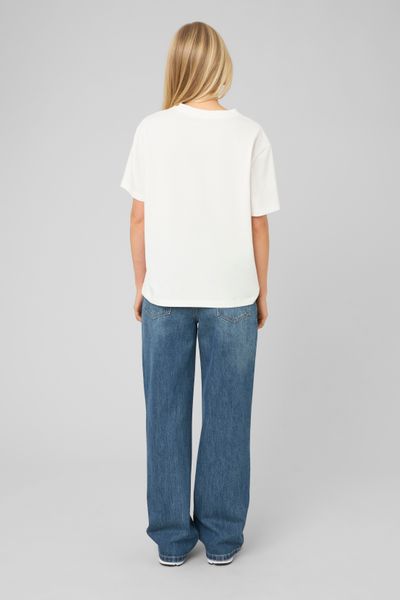 Jean straight strass