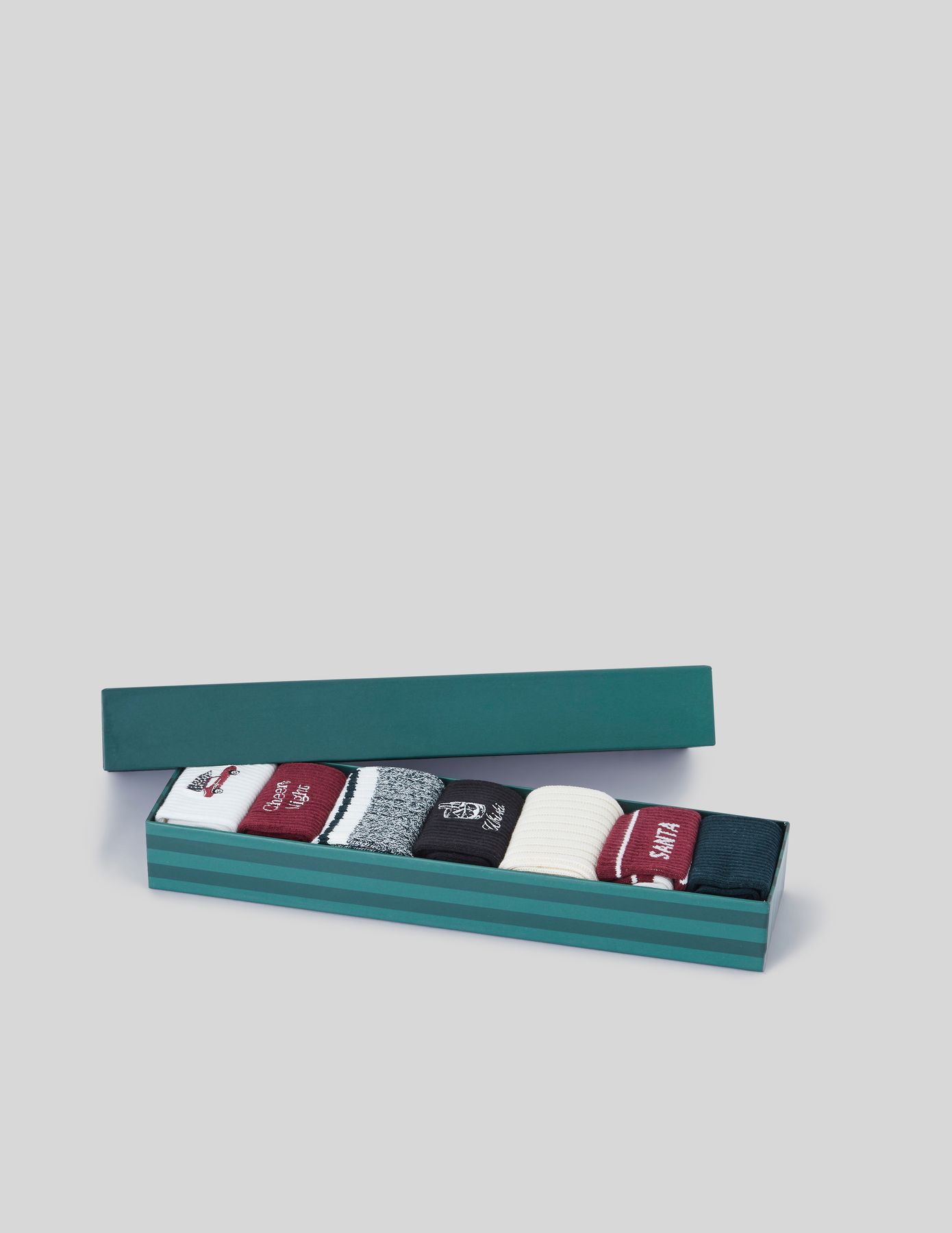 Semainier 7 paires de chaussettes Noël