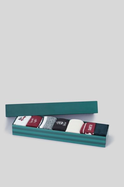 Semainier 7 paires de chaussettes Noël