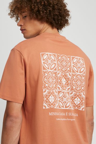 T-shirt imprimé devant dos