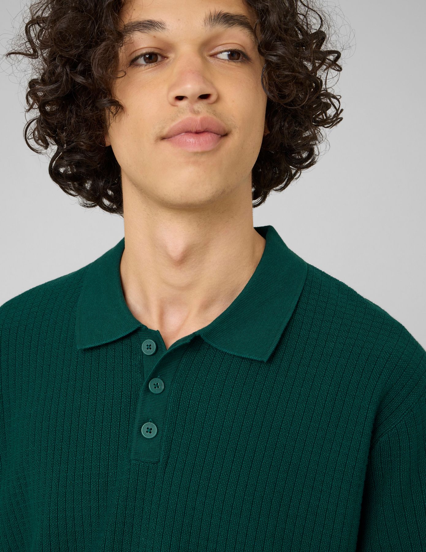 Polo maille c&ocirc;tel&eacute;e