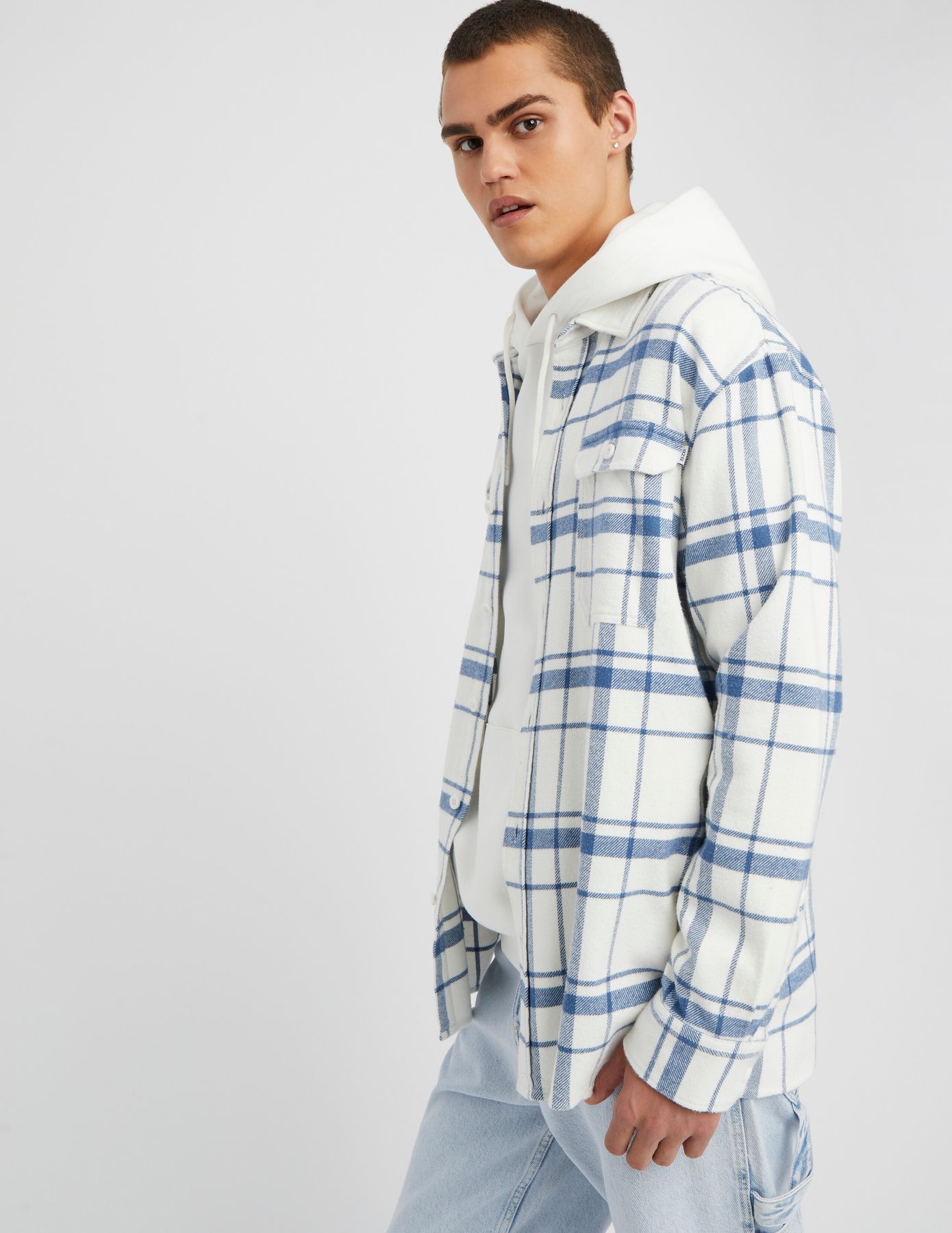 Chemise flanelle à carreaux