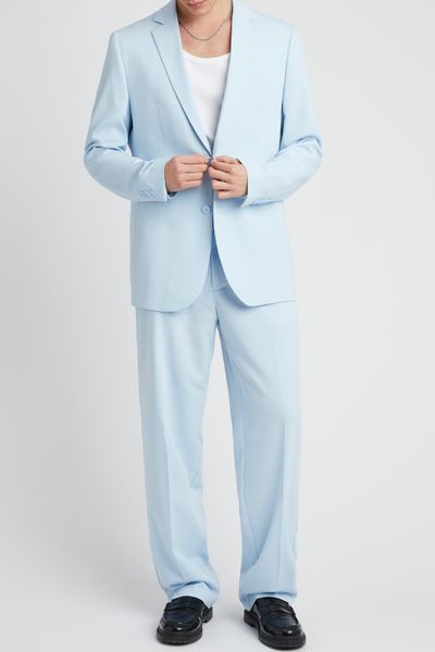 Veste de costume coupe droite