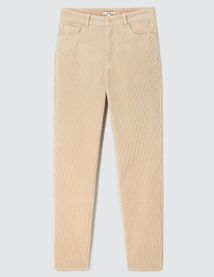 Pantalon velours mom