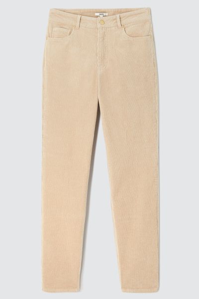 Pantalon velours mom