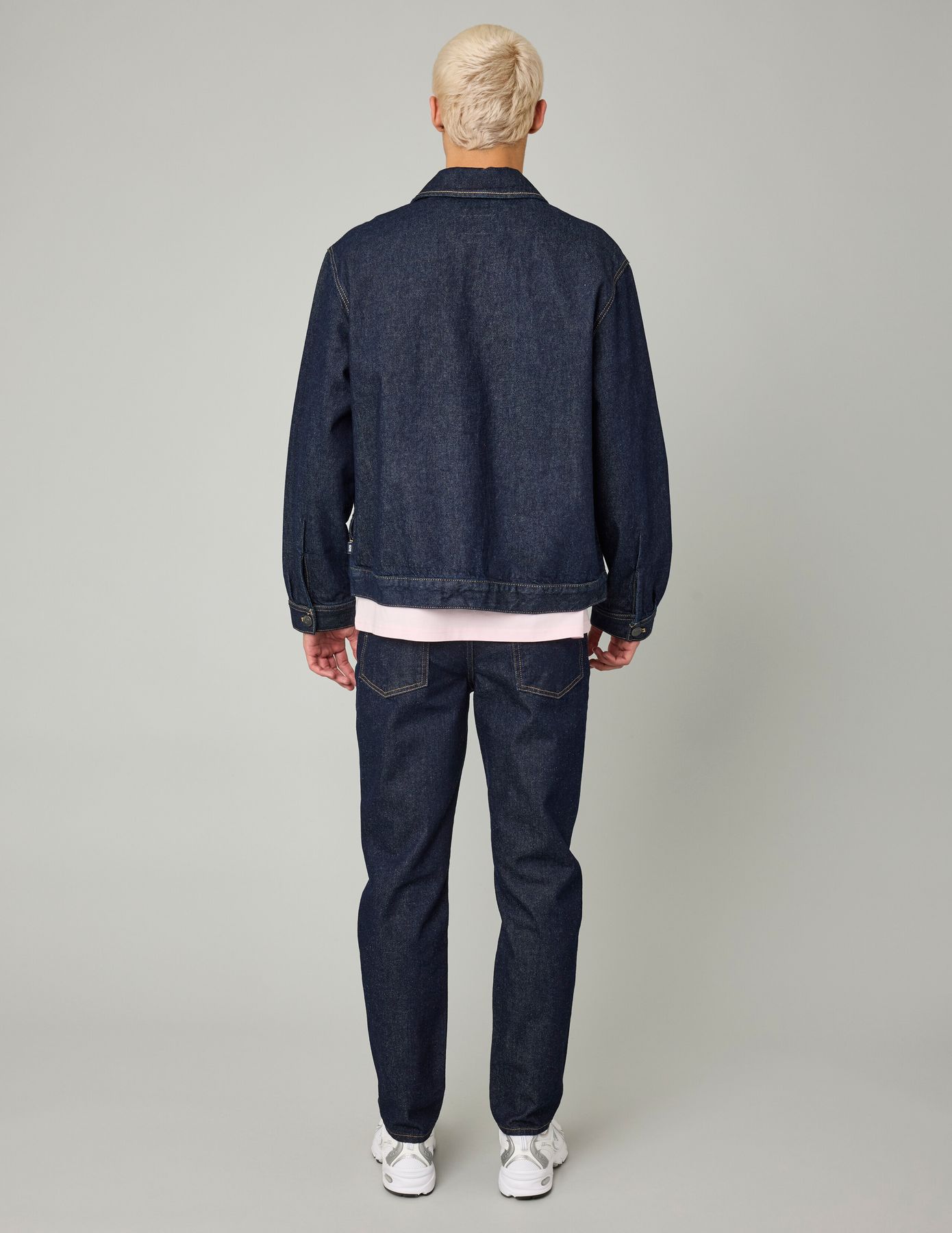 Veste trucker en jean