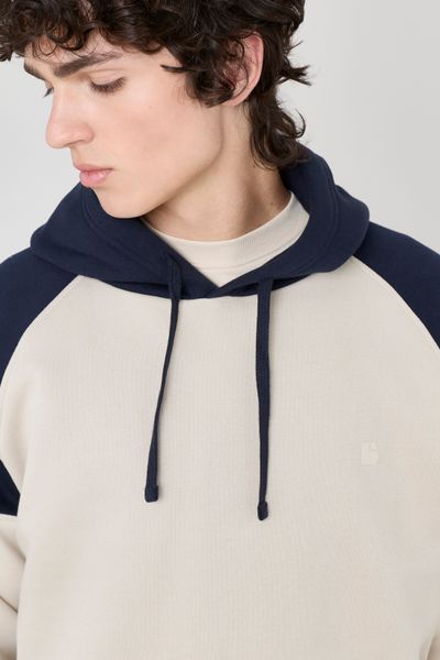 Sweat colorblock à capuche