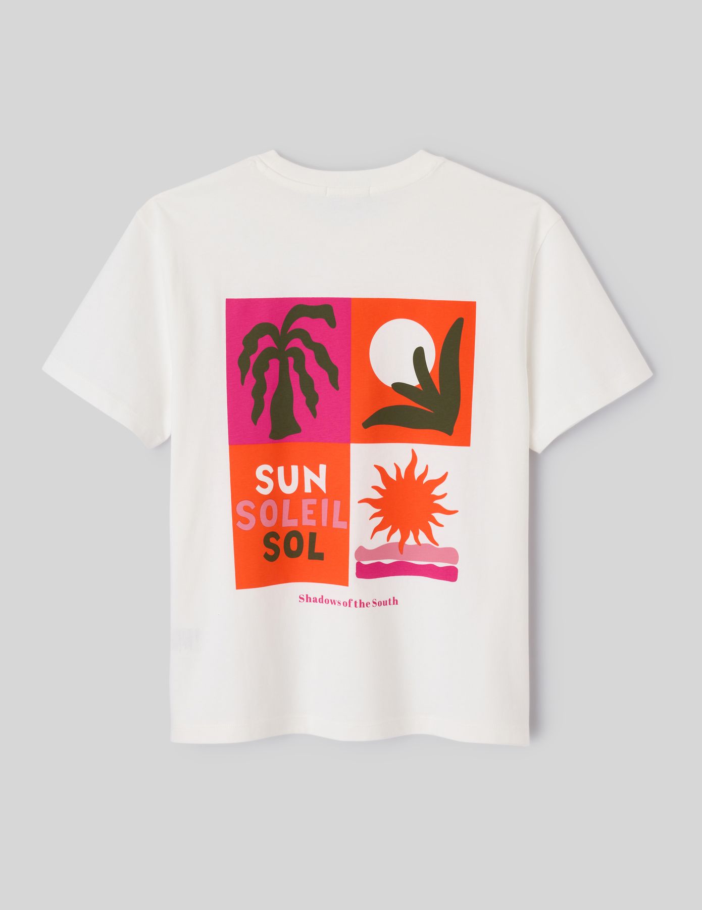 T-shirt imprim&eacute; devant/ dos