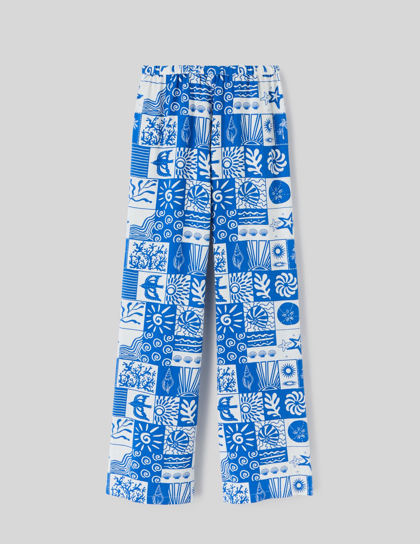 Pantalon fluide imprimé