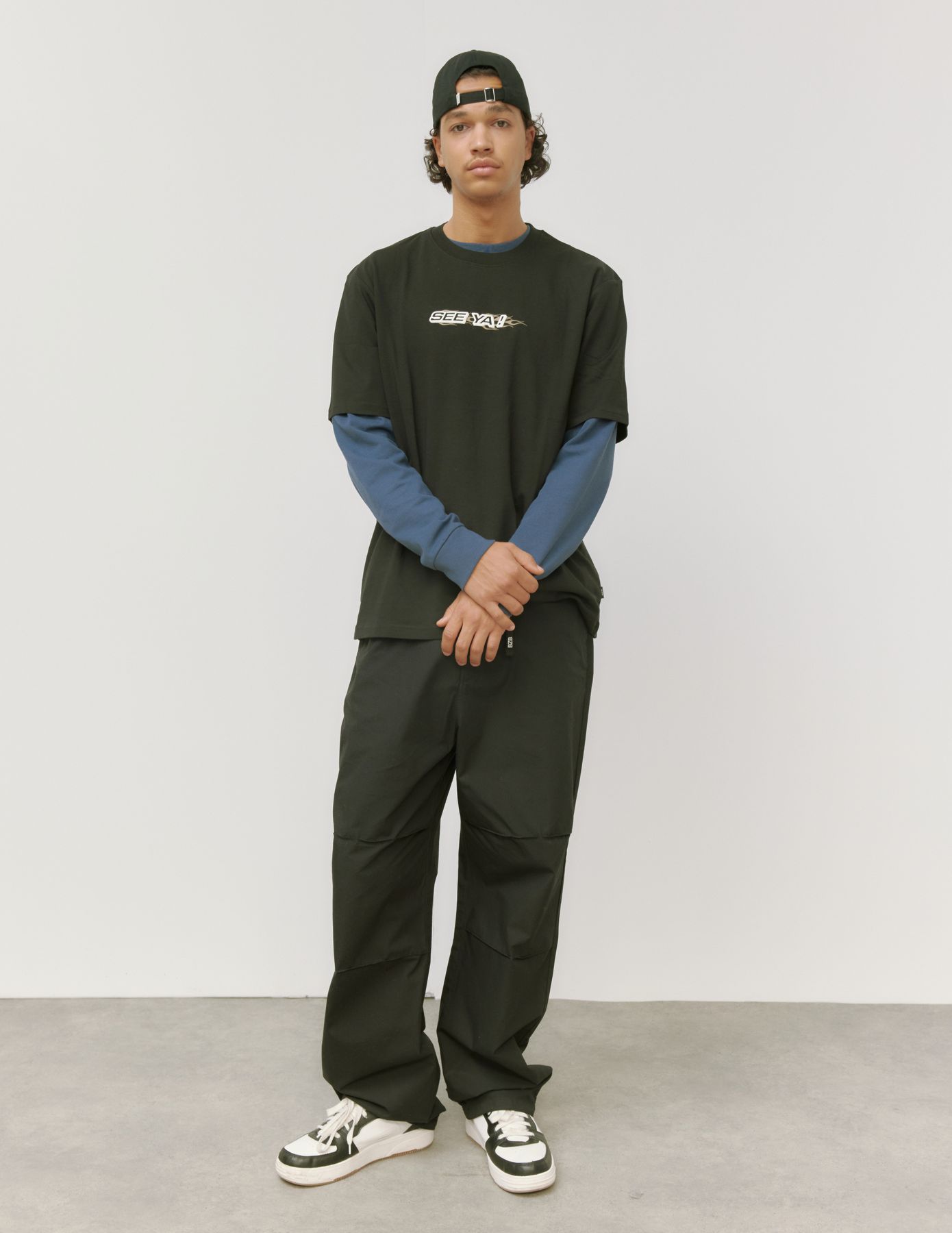 T-shirt imprimé esprit racing