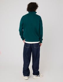 Pull col montant zippé