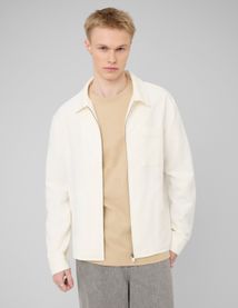 Veste zipp&eacute;e textur&eacute;e