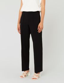Pantalon plis marqué ajusté