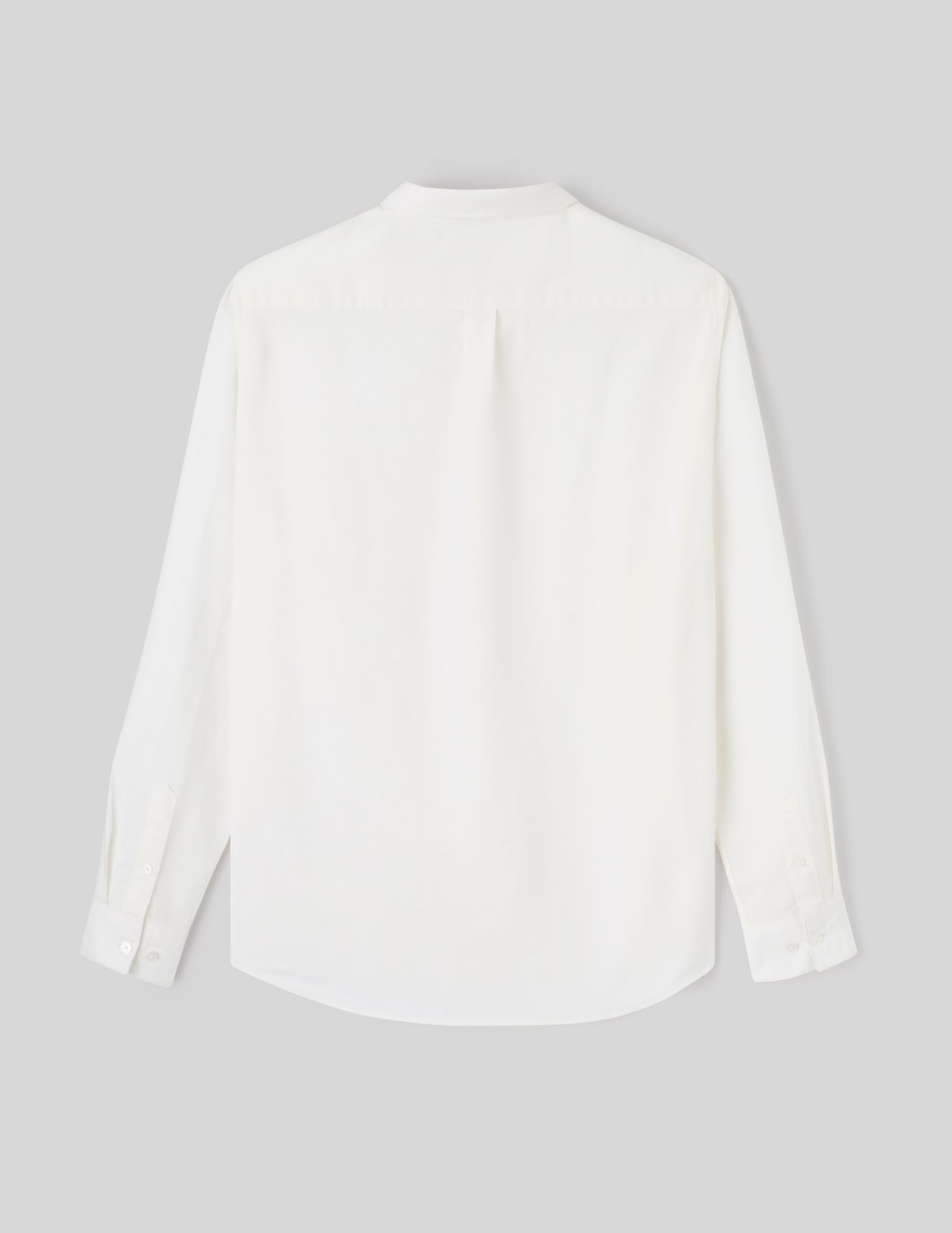 Chemise coton lin unie
