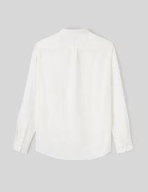 Chemise coton lin unie