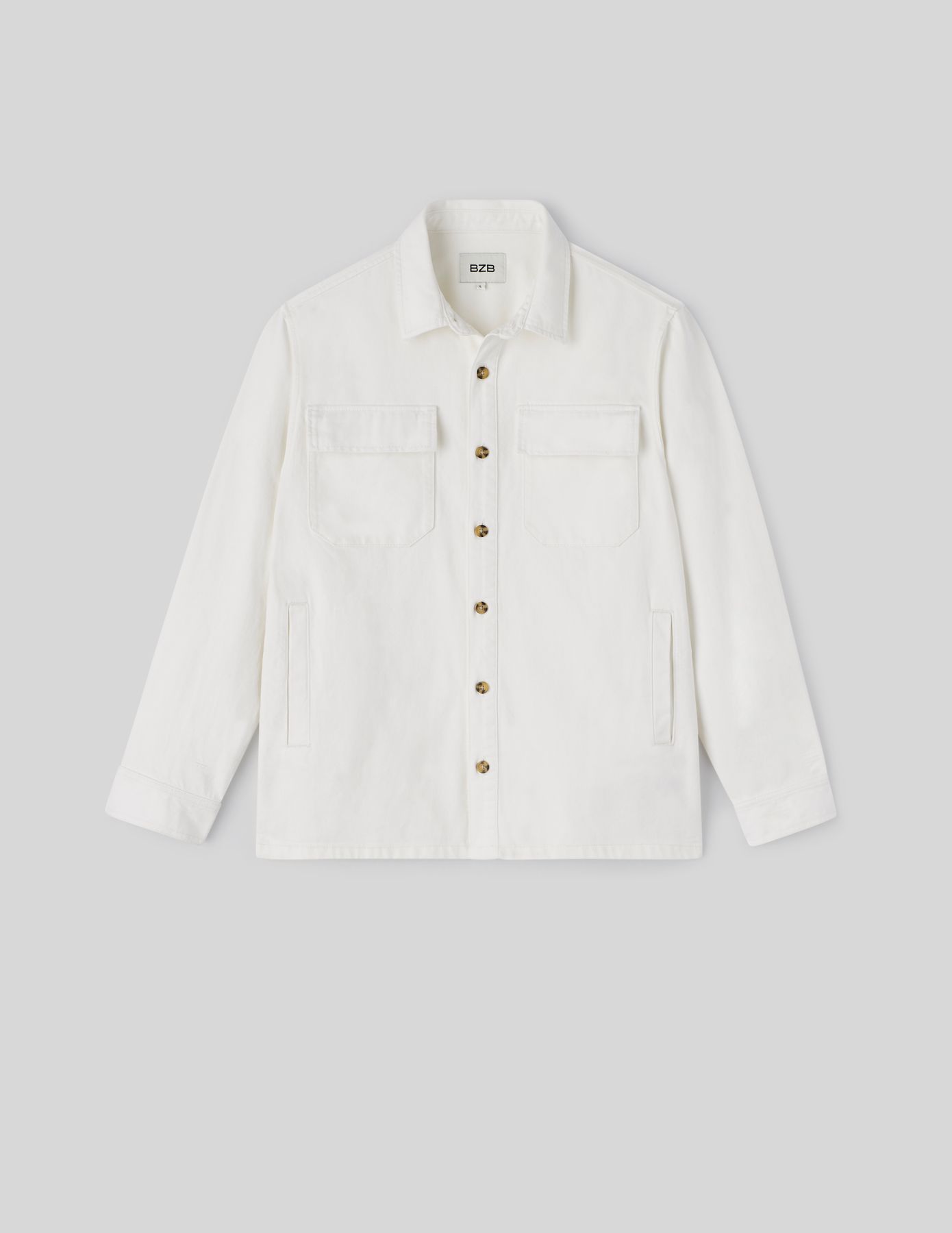 Surchemise twill unie