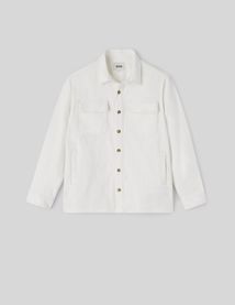 Surchemise twill unie