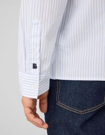 Chemise &agrave; rayures fines
